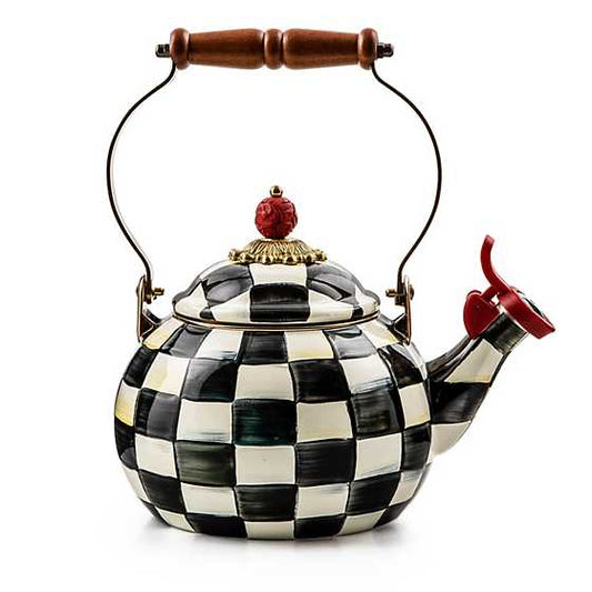 Courtly Check Whistling Tea Kettle